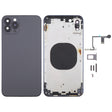 Back Cover with Appearance Imitation of iP14 Pro Max for iPhone XS Max(Black) - Back Cover by PMC TechLife | Online Shopping South Africa | PMC TechLife | Buy Now Pay Later Mobicred