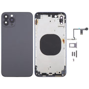 Back Cover with Appearance Imitation of iP14 Pro Max for iPhone XS Max(Black)