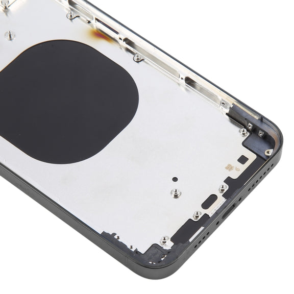 Back Cover with Appearance Imitation of iP14 Pro Max for iPhone XS Max(Black)