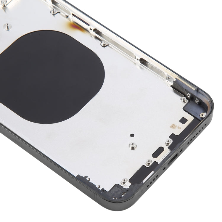 Back Cover with Appearance Imitation of iP14 Pro Max for iPhone XS Max(Black)
