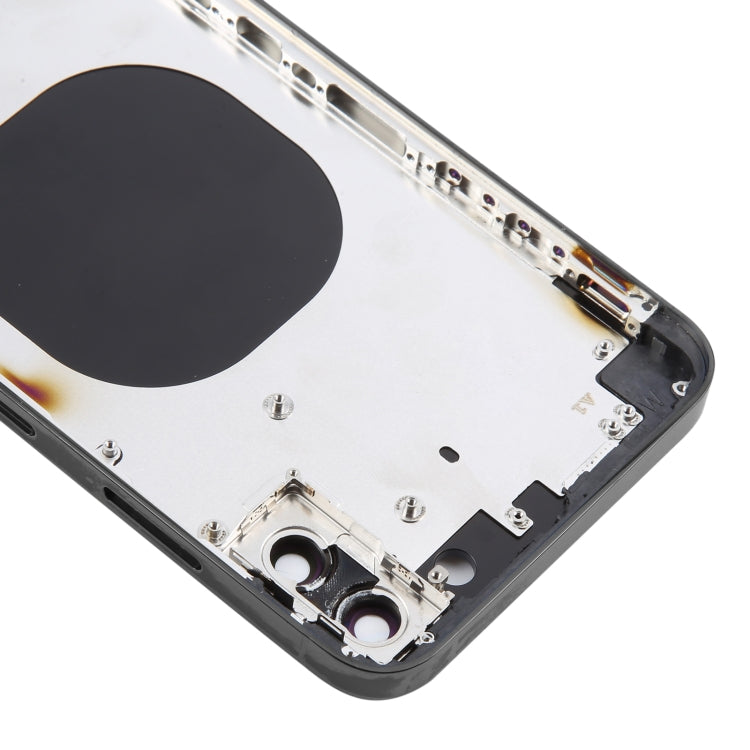 Back Cover with Appearance Imitation of iP14 Pro Max for iPhone XS Max(Black)