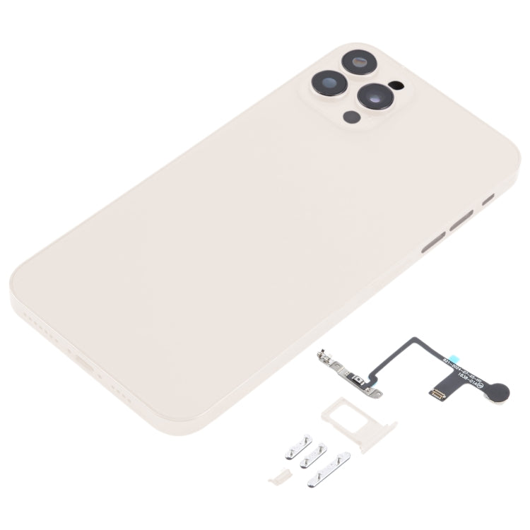 Back Cover with Appearance Imitation of iP14 Pro Max for iPhone XS Max(Gold)