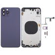 Back Cover with Appearance Imitation of iP14 Pro Max for iPhone XS Max(Purple) - Back Cover by PMC TechLife | Online Shopping South Africa | PMC TechLife | Buy Now Pay Later Mobicred