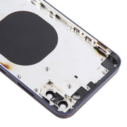Back Cover with Appearance Imitation of iP14 Pro Max for iPhone XS Max(Purple)