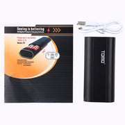 TOMO P2 USB Smart 2 Battery Charger with  Indicator Light for 18650 Li-ion Battery(Black)