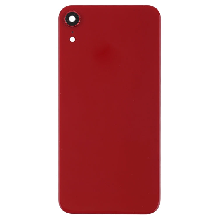 Battery Back Cover with Back Camera Bezel & Lens & Adhesive  for iPhone XR(Red)