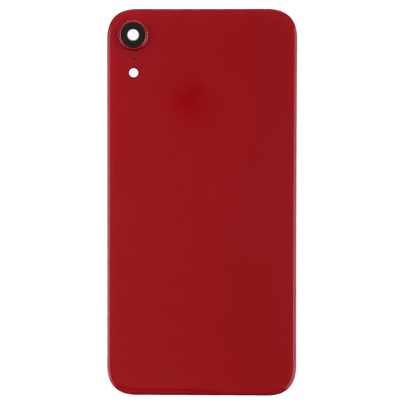 Battery Back Cover with Back Camera Bezel & Lens & Adhesive  for iPhone XR(Red)