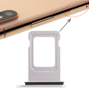Double SIM Card Tray for iPhone XR (Double SIM Card)(White)
