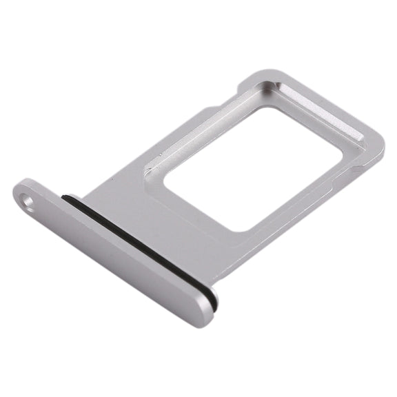 Double SIM Card Tray for iPhone XR (Double SIM Card)(White)