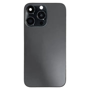 Back Cover with Appearance Imitation of iP15 Pro for iPhone XR(Black)