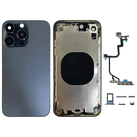 Back Cover with Appearance Imitation of iP15 Pro for iPhone XR(Blue)