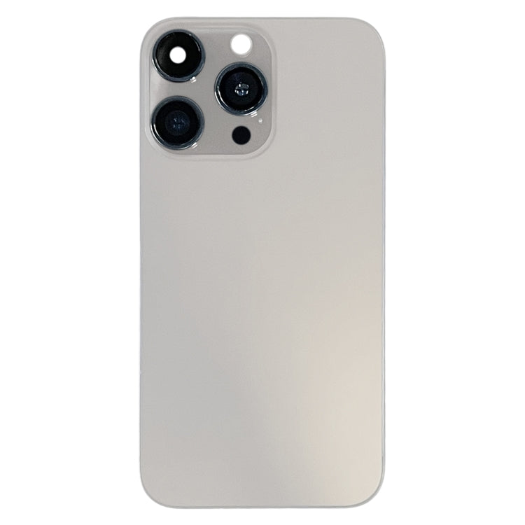 Back Cover with Appearance Imitation of iP15 Pro for iPhone XR(Titanium Gray)