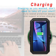 For iPhone XR Water-resistant Dustproof Shockproof Zinc Alloy + Silicone Case (Black)