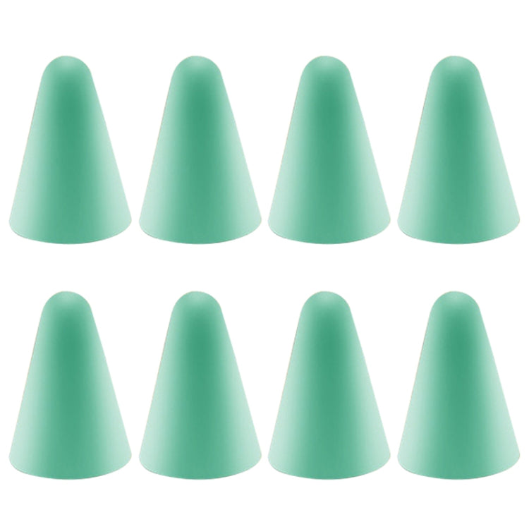 8 PCS Non-slip Mute Wear-resistant Nib Cover for Apple Pencil 1 / 2(Mint Green)