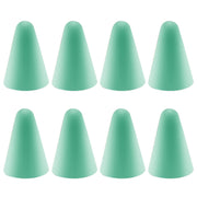 8 PCS Non-slip Mute Wear-resistant Nib Cover for Apple Pencil 1 / 2(Mint Green)