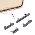 Side Keys (Power Button + Volume Button + Mute Button) for iPhone XS / XS Max(Black) - Others by PMc TechLife | Online Shopping South Africa | PMc TechLife | Buy Now Pay Later Mobicred