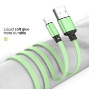 3.5A Liquid Silicone 3 in 1 USB to USB-C / Type-C + 8Pin + Micro USB Retractable Data Syn Charging Cable (Pink)