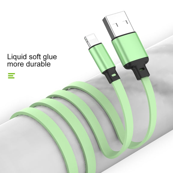 3.5A Liquid Silicone 3 in 1 USB to USB-C / Type-C + 8Pin + Micro USB Retractable Data Syn Charging Cable (Yellow)