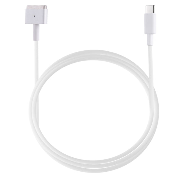 1.7m 5 Pin to USB-C / Type-C Charging Cable for Apple MacBook II(White)