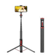 Aluminum Alloy Mobile Phone Bluetooth Selfie Stick Live Floor Tripod Bracket, Height: 1.8m - Selfie Sticks by PMC TechLife | Online Shopping South Africa | PMC TechLife | Buy Now Pay Later Mobicred