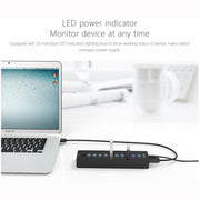 ORICO P10-U3-V1 10 USB 3.0 Ports HUB, Specification: US Plug