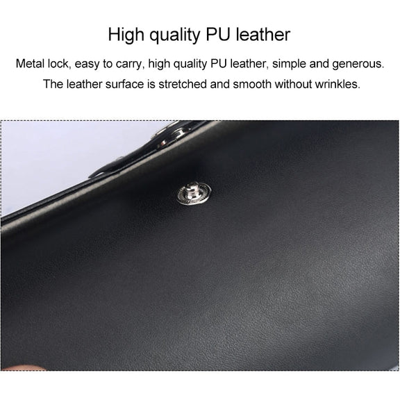 Portable Travel Watch Cylinder Protective Box Storage Bag(Brown)