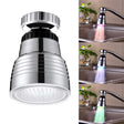 SDF-B10 1 LED ABS Temperature Sensor RGB LED Faucet Light Water Glow Shower, Size: 58 x 38mm, Interface: 22mm (Silver) - Shower Head by PMC TechLife | Online Shopping South Africa | PMC TechLife | Buy Now Pay Later Mobicred