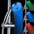 SDS-A21 15 LEDs ABS Temperature Sensor RGB LED Shower Head, Size: 22 x 8 x 4.5cm, Interface:  20mm - Shower Head by PMC TechLife | Online Shopping South Africa | PMC TechLife | Buy Now Pay Later Mobicred