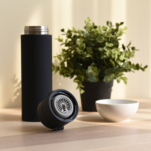 Original Xiaomi Mijia 480ML Insulation Vacuum Thermal Cup Water Bottle(Navy Blue)