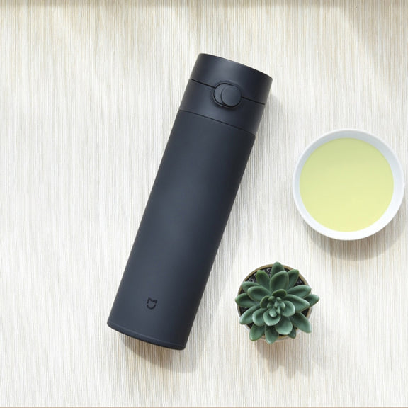 Original Xiaomi Mijia 480ML Insulation Vacuum Thermal Cup Water Bottle(Navy Blue)