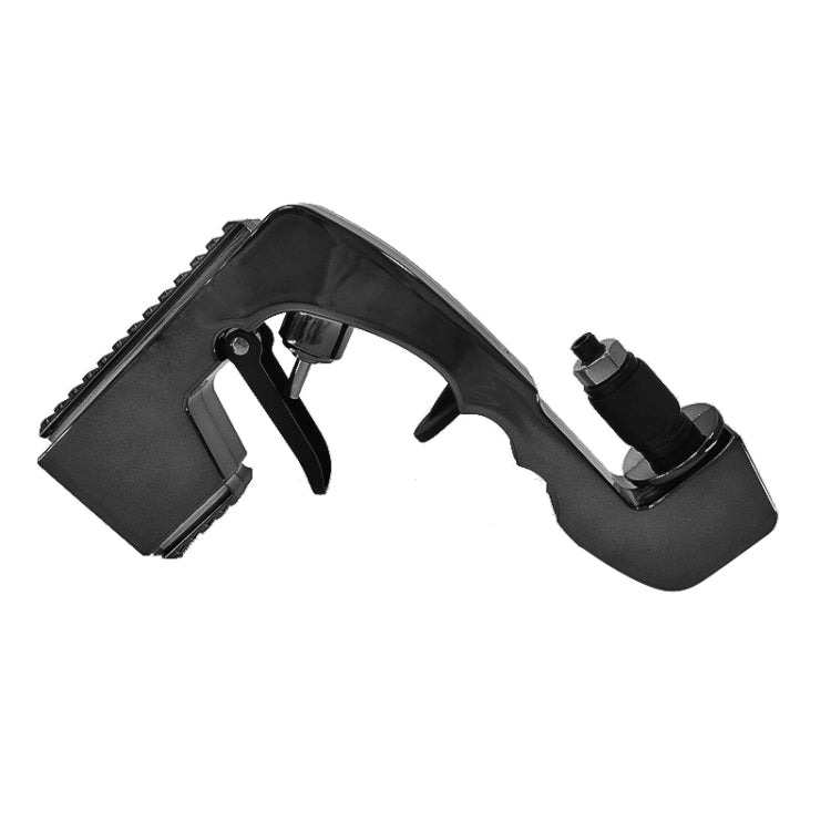 Plastic Wrapped Metal Bubbly Blaster Champagne Bottle Squirt Gun Bar Tool(Black)