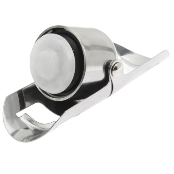 5 PCS Novel Stainless Steel Champagne Wine Bottle Stopper (Silver)