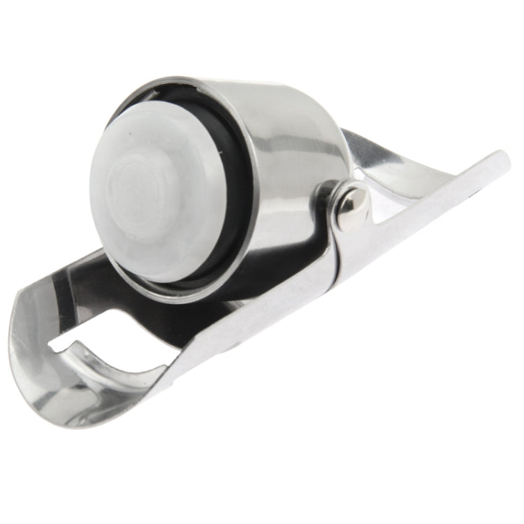 5 PCS Novel Stainless Steel Champagne Wine Bottle Stopper (Silver)