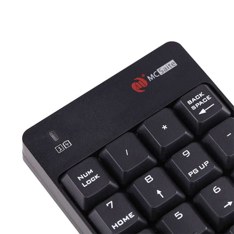 MC Saite SK-51AG 2 in 1 2.4G USB Numeric Wireless Keyboard  & Mini Calculator for Laptop Desktop PC(Black)