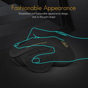 iMICE G6 Wireless Mouse 2.4G Office Mouse 6-button Gaming Mouse(Black)