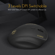 iMICE G6 Wireless Mouse 2.4G Office Mouse 6-button Gaming Mouse(Grey)