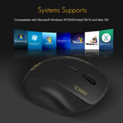 iMICE G6 Wireless Mouse 2.4G Office Mouse 6-button Gaming Mouse(Red)
