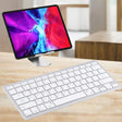 WB-8022 Ultra-thin Wireless Bluetooth Keyboard, Arabic Keys(Silver) - free shipping - PMC Jewellery - Order now!