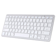 WB-8022 Ultra-thin Wireless Bluetooth Keyboard, Arabic Keys(Silver)