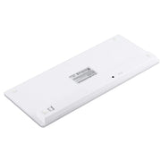 WB-8022 Ultra-thin Wireless Bluetooth Keyboard, Portuguese Keys(Silver)