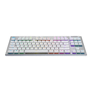 Logitech G913 TKL Wireless RGB Mechanical Gaming Keyboard (GL-Tactile)(White)