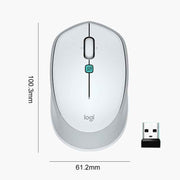 Logitech Voice M380 4 Buttons Smart Voice Input Wireless Mouse (Black)