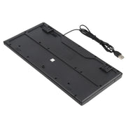 KB-301A Multimedia Notebook Mini Wired Keyboard, Arabic Version (Black)