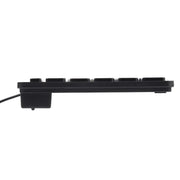 TT-A01 Ultra-thin Design Mini Wired Keyboard, German Version (Black)