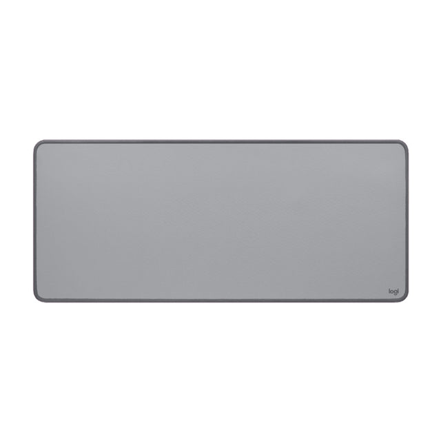 Logitech Keyboard Mouse Desk Mat Pad (Grey)