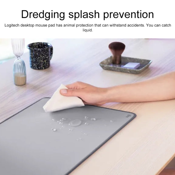 Logitech Keyboard Mouse Desk Mat Pad (Purple)