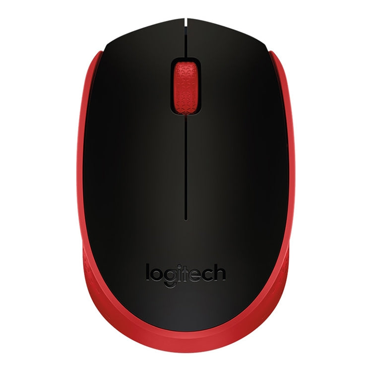 Logitech M171 1000DPI USB Wireless Mouse with 2.4G Receiver (Red)