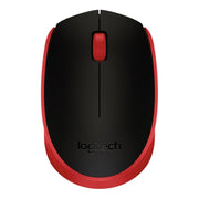 Logitech M171 1000DPI USB Wireless Mouse with 2.4G Receiver (Red)