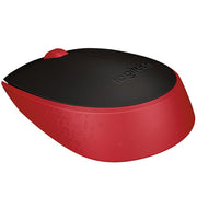 Logitech M171 1000DPI USB Wireless Mouse with 2.4G Receiver (Red)