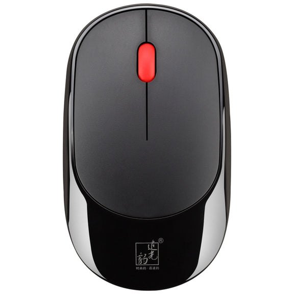 ZGB 360 2.4G Computer Laptop Wireless Chargeable Mini Mouse 1000dpi(Black)
